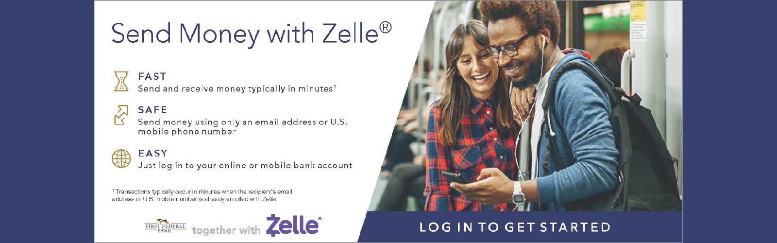 Zelle Banner First Federal Bank